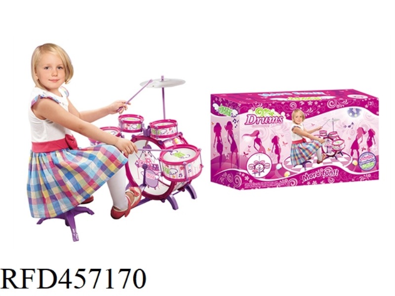 GIRLS' BIG SUIT JAZZ DRUM