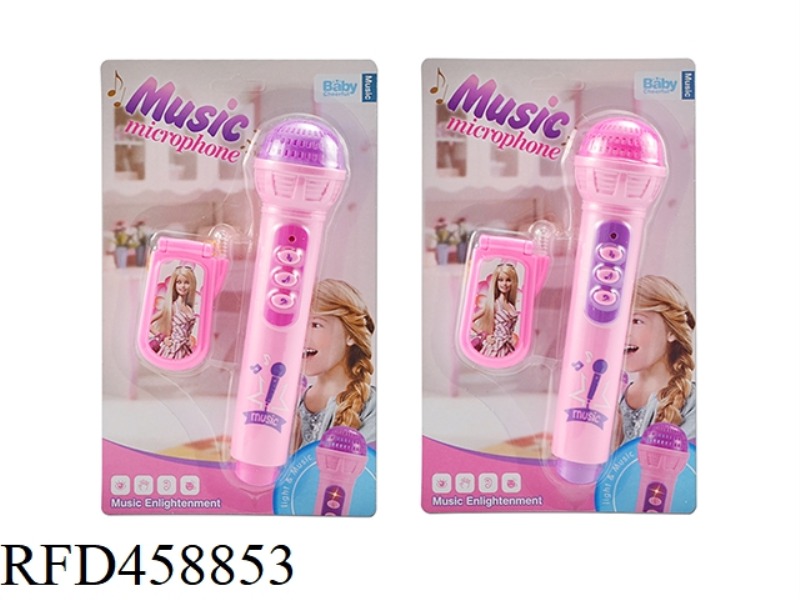 MICROPHONE WITH MOBILE PHONE