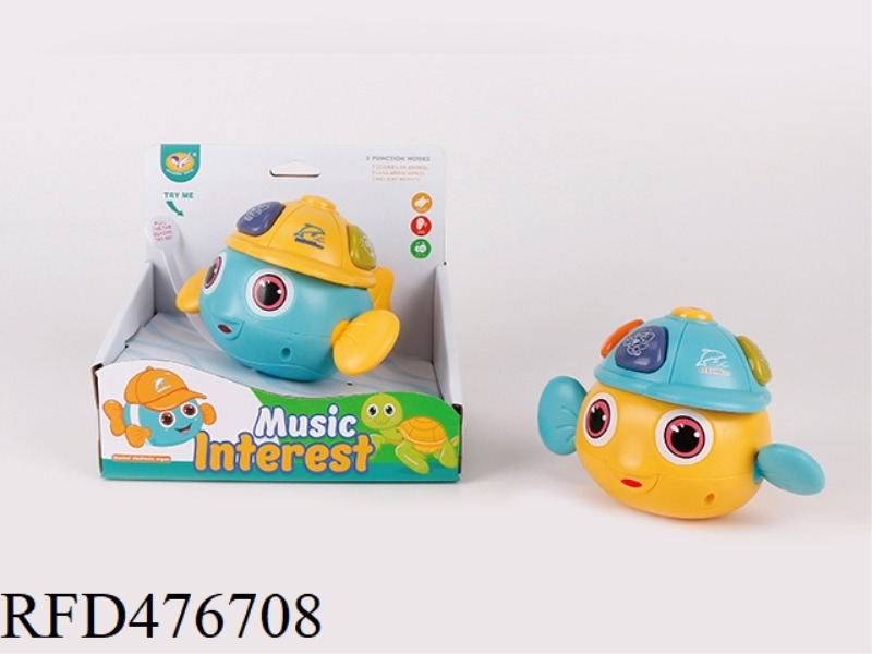 MUSICAL CLOWNFISH (YELLOW/BLUE 2 COLORS MIXED)