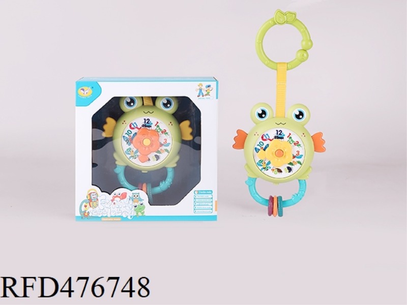 FROG RATTLE (YELLOW/ORANGE 2 COLORS MIXED)