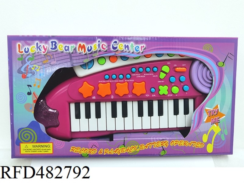 24 KEY MULTIFUNCTIONAL ELECTRONIC ORGAN