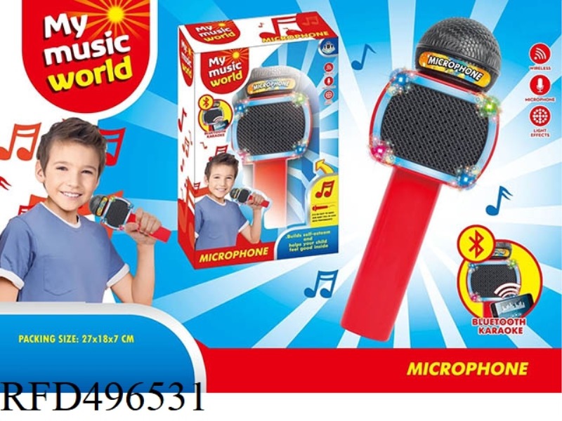 MICROPHONE WITH MUSIC