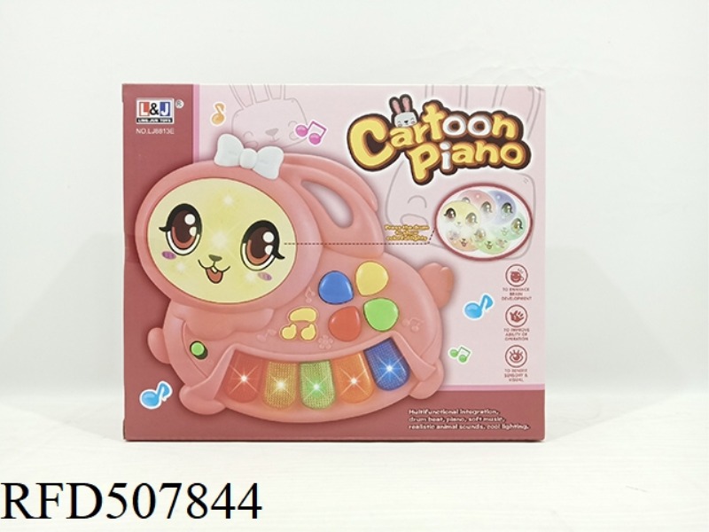 CARTOON RABBIT ELECTRONIC ORGAN