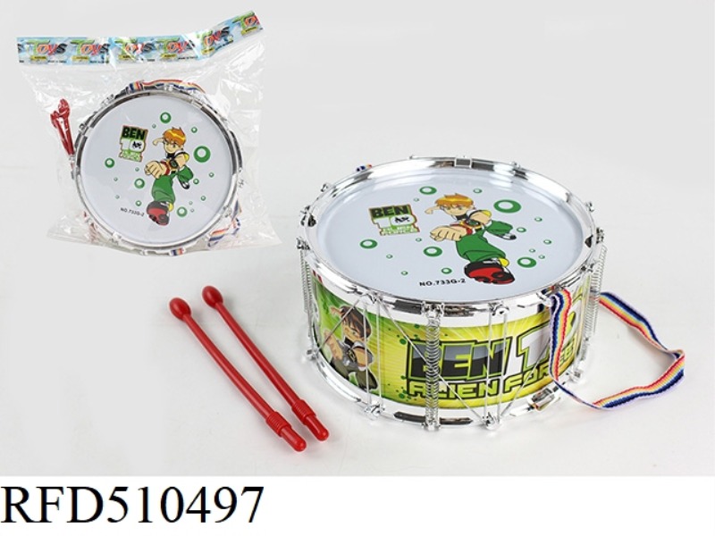 ELECTROPLATED BEN10 DRUM SET