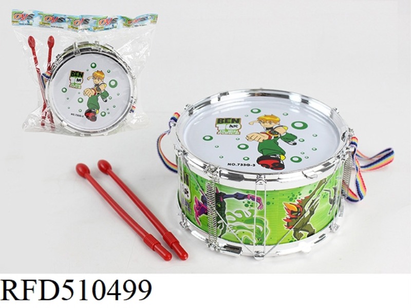 ELECTROPLATED BEN10 DRUM SET
