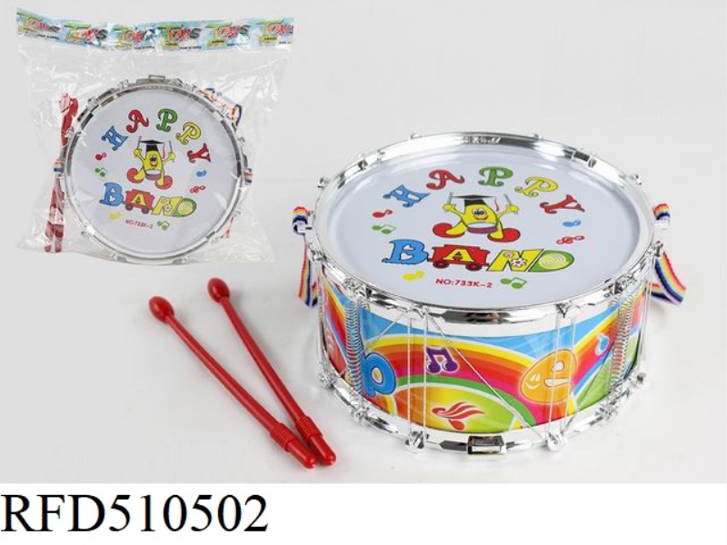 ELECTROPLATED RAINBOW DRUM SET