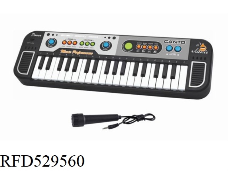37 KEY ELECTRONIC ORGAN WITH MICROPHONE