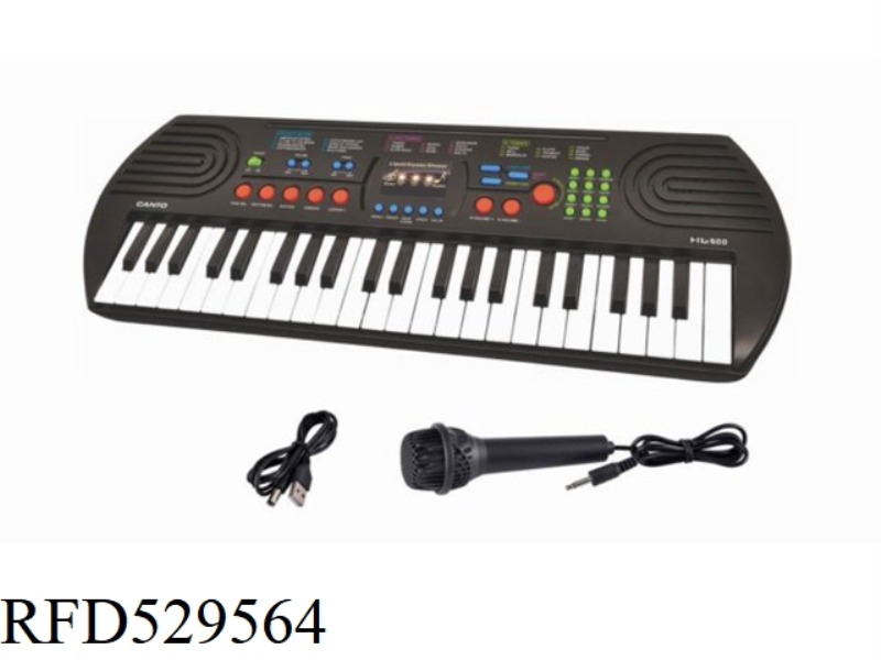 44 KEY ELECTRONIC ORGAN WITH MICROPHONE WITH TRANSFORMER