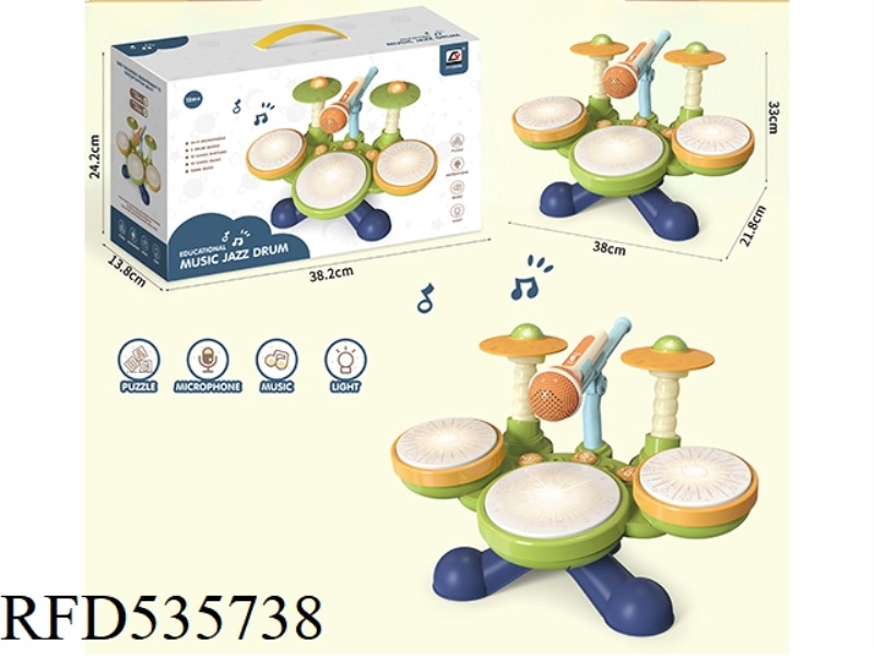 PUZZLE MUSIC DRUM SET