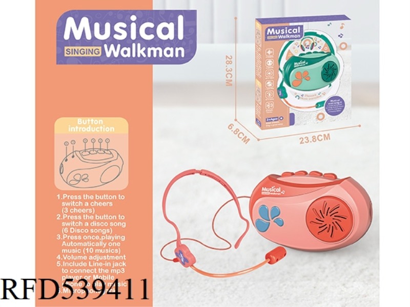 WALKMAN + EAR LABEL (WITHOUT BLUETOOTH)