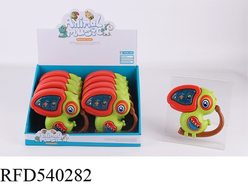CARTOON BIRD PIANO (GREEN) 8PCS