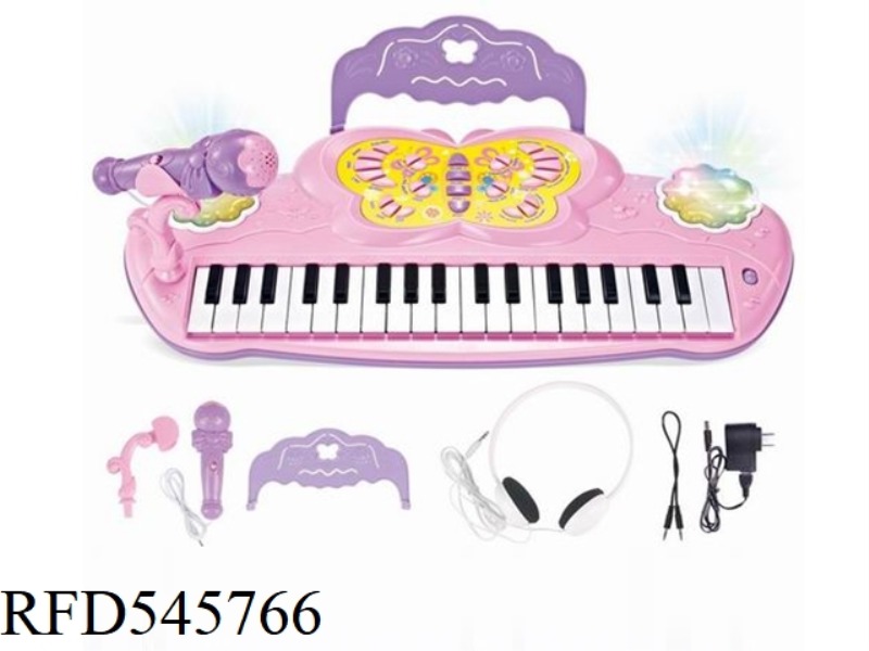 37 KEY PINK ELECTRONIC KEYBOARD