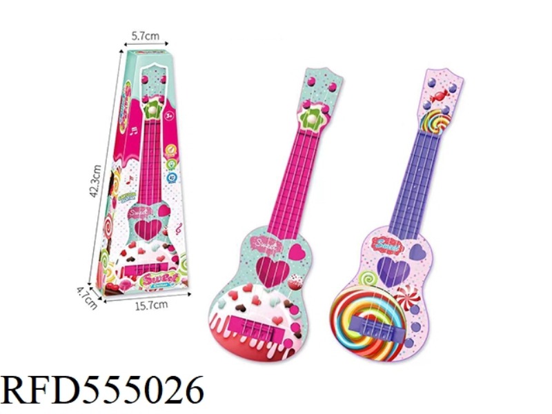 UKULELE CARTOON FOUR-STRING GUITAR