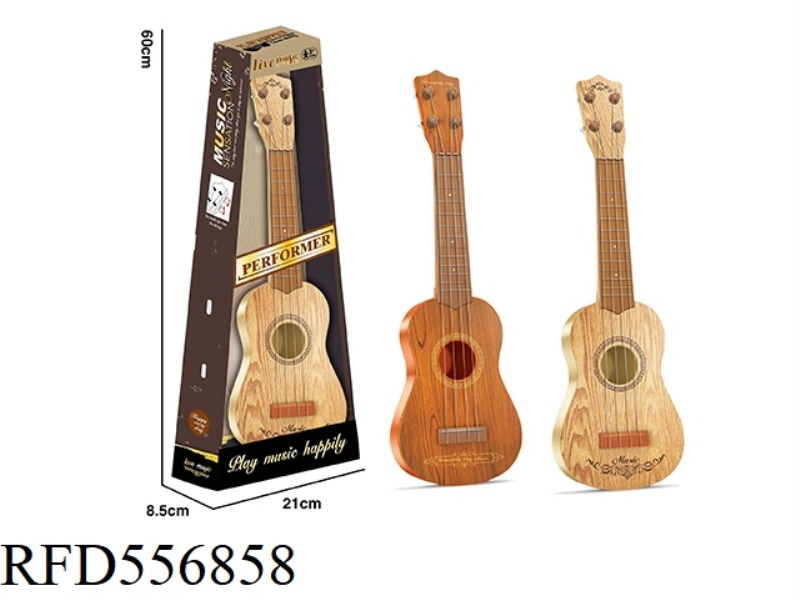 SIMULATED WOOD GRAIN PICKING GUITAR