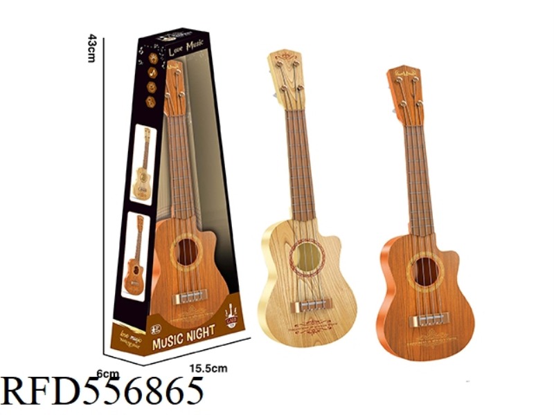 SIMULATED WOOD GRAIN PICKING GUITAR