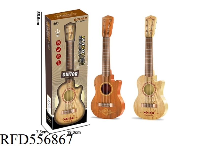 SIMULATED WOOD GRAIN PICKING GUITAR