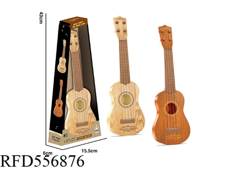 SIMULATED WOOD GRAIN PICKING GUITAR