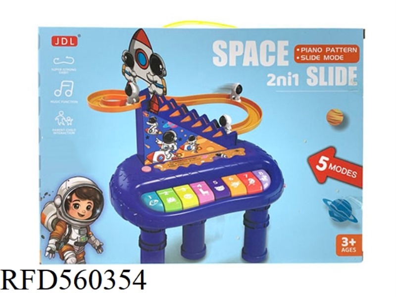 SPACE SLIDE EARLY LEARNING KEYBOARD
