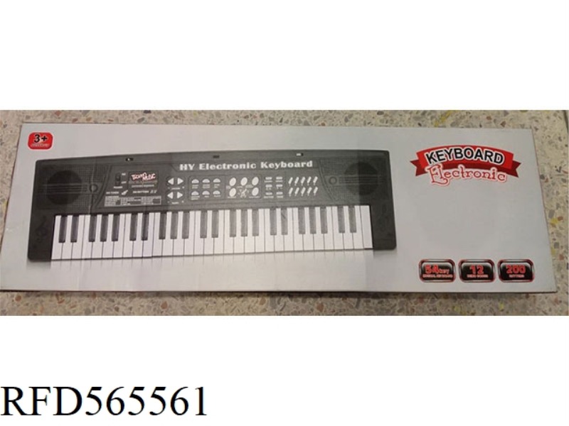 54 KEY BLACK ELECTRONIC ORGAN