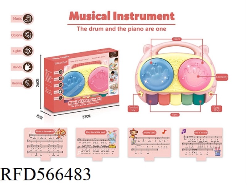 THE MUSICIAN BEATS THE DRUM