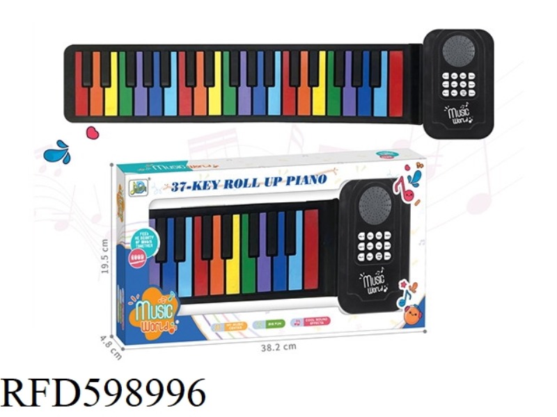 RAINBOW PIANO 37 KEYS