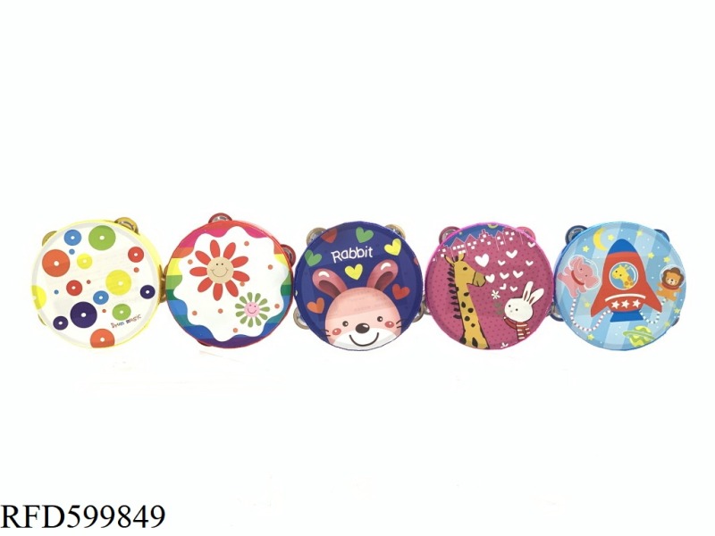 6 INCH TAMBOURINE