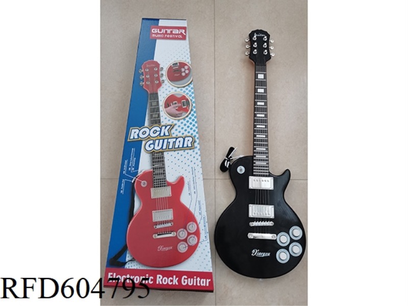 SIMULATION ELECTRIC GUITAR (BLACK)