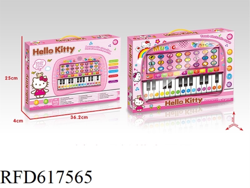 KT CAT 37 HEALTHY MUSIC TOUCH ELECTRONIC ORGAN