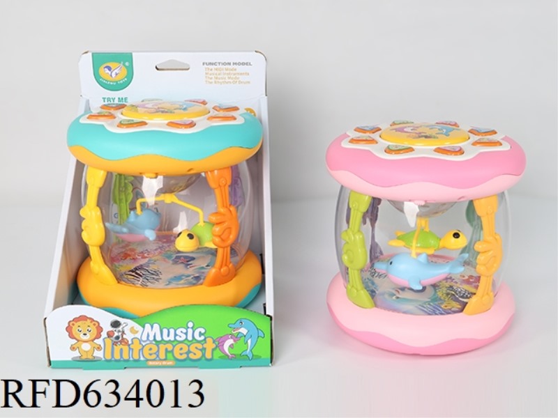 ROTATING OCEAN MUSIC DRUM