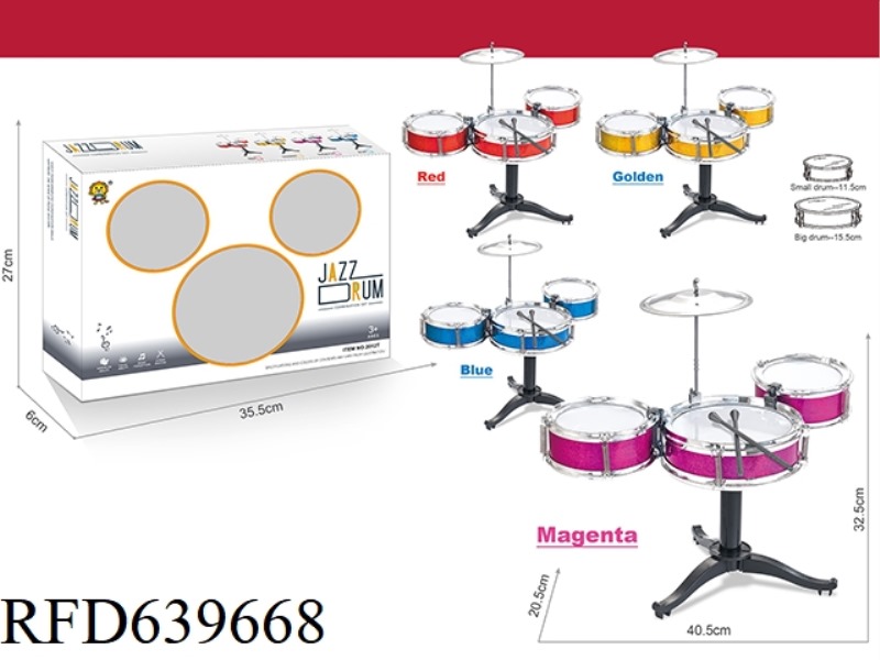 ELECTROPLATED DRUM KIT
