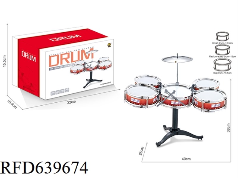 ELECTROPLATED DRUM KIT