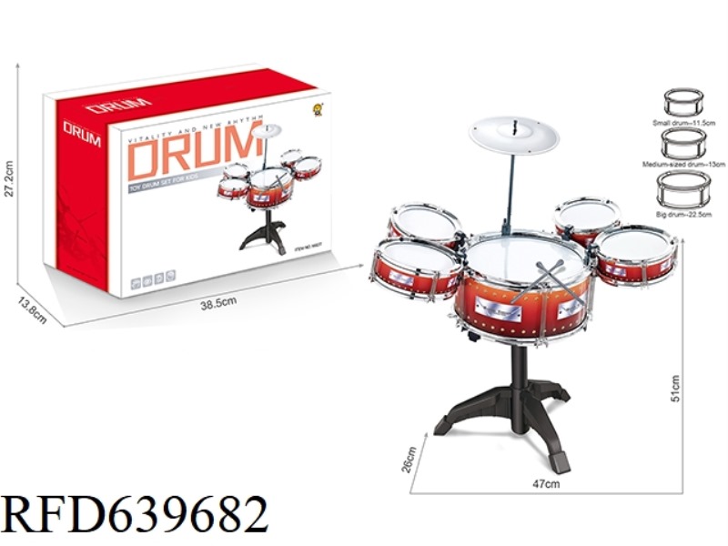 ELECTROPLATED DRUM KIT