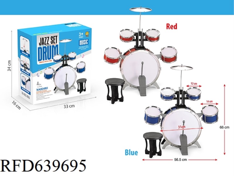 ELECTROPLATED DRUM KIT