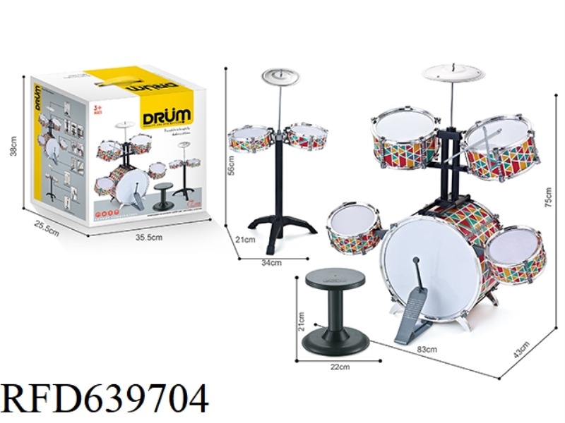 ELECTROPLATED DRUM KIT