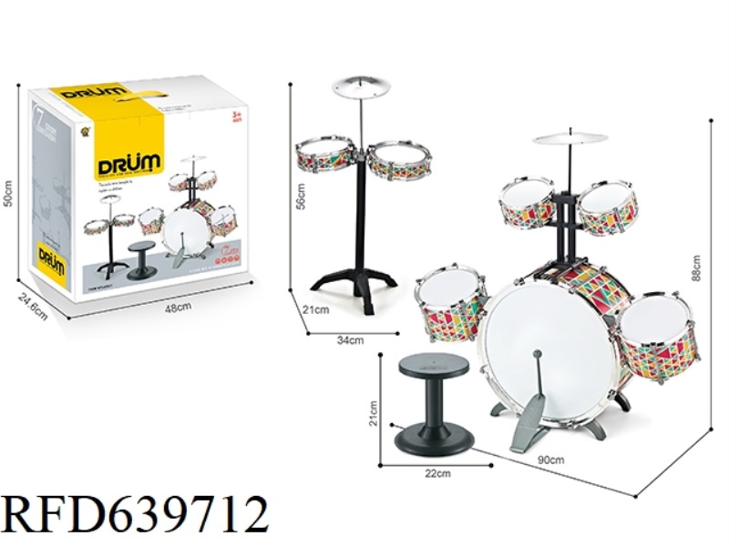 ELECTROPLATED DRUM KIT