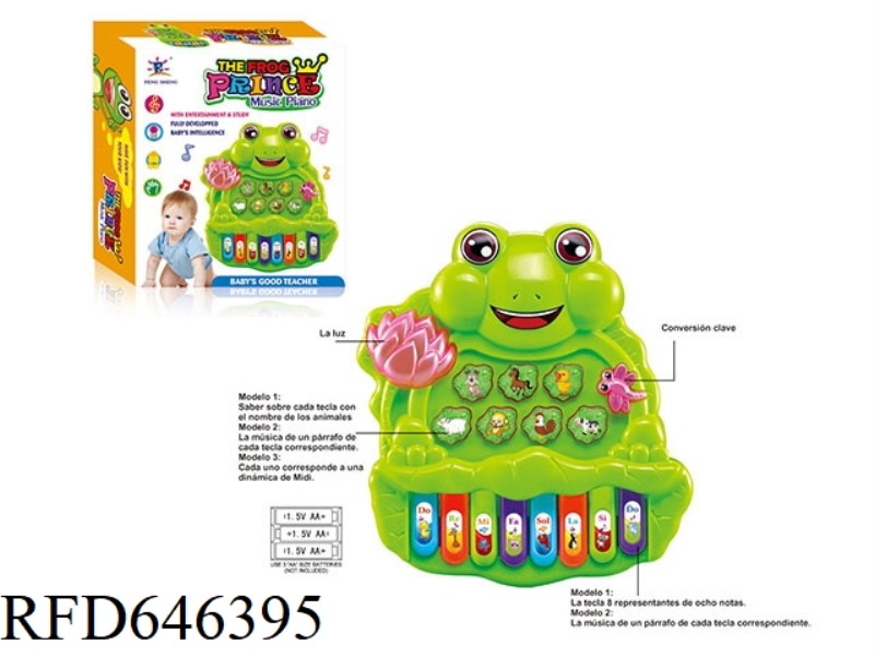 FROG PUZZLE ELECTRONIC ORGAN