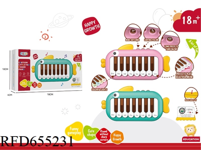 CUTE FISH POCKET PIANO