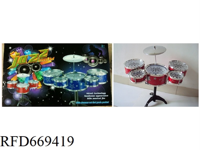 ELECTROPLATED JAZZ DRUMS