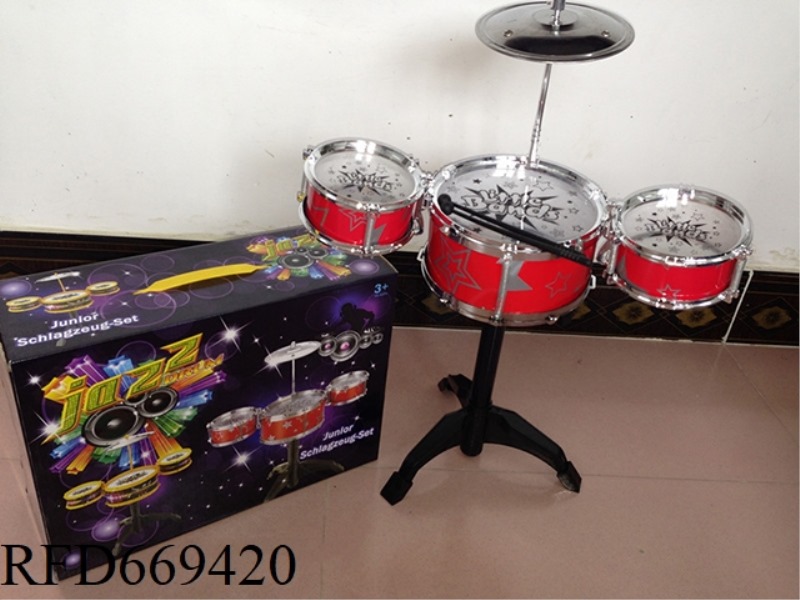 ELECTROPLATED JAZZ DRUMS