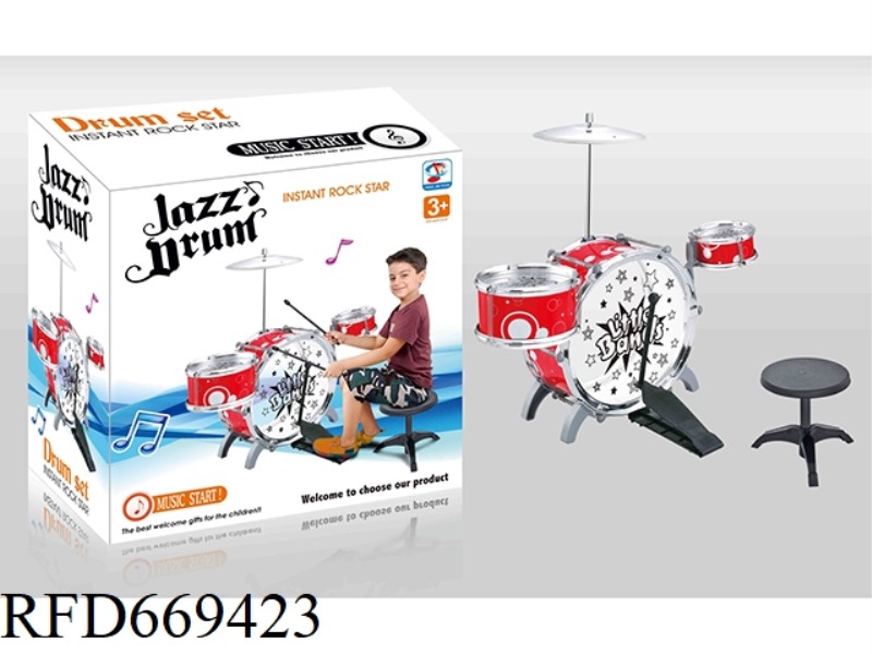 ELECTROPLATED JAZZ DRUMS