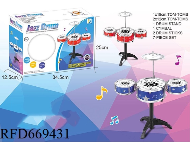 ELECTROPLATED JAZZ DRUMS