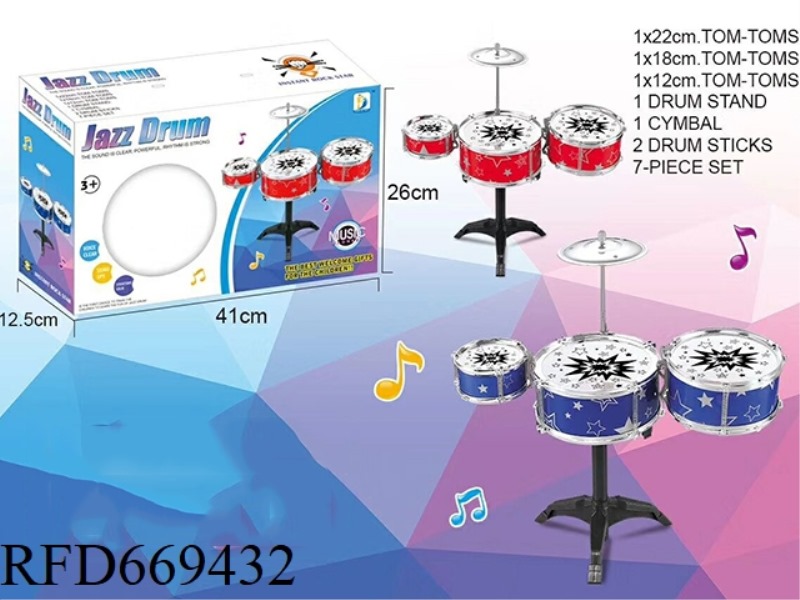 ELECTROPLATED JAZZ DRUMS