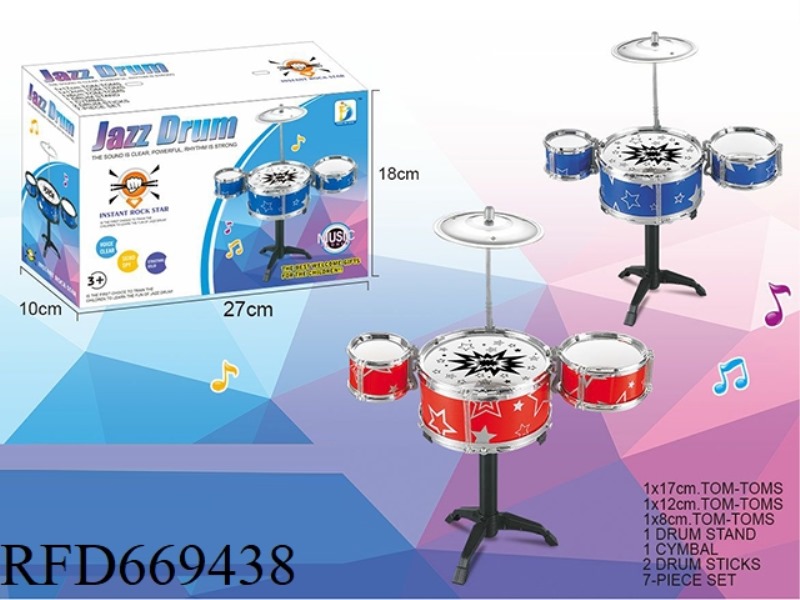 ELECTROPLATED JAZZ DRUMS