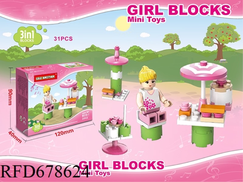 FASHIONABLE GIRL 31 PIECES