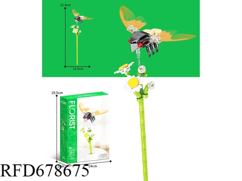 106 PIECES OF DAISY CICADAS