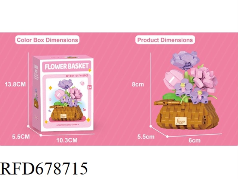 418 PIECES OF DREAMY FLOWER CHARM