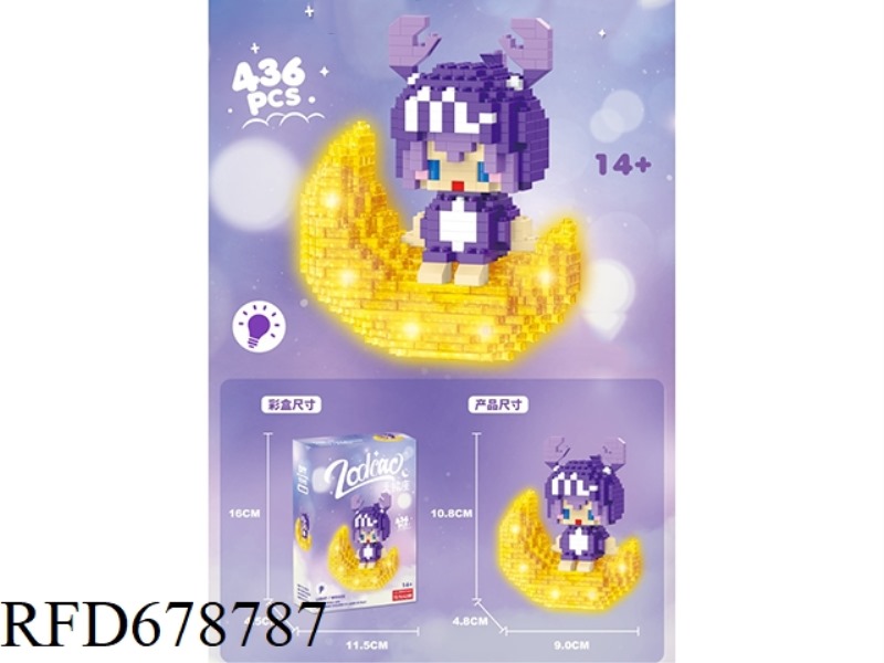 MOON IN SCORPIO 436PCS