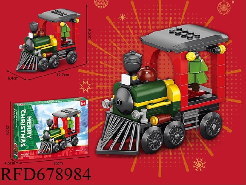 162 PIECES OF CHRISTMAS TRAIN