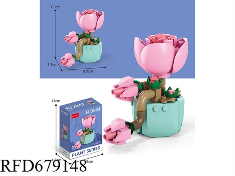 91 PIECES OF MOUNTAIN ROSES