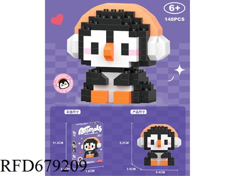 148 PIECES OF OBEDIENT PENGUINS